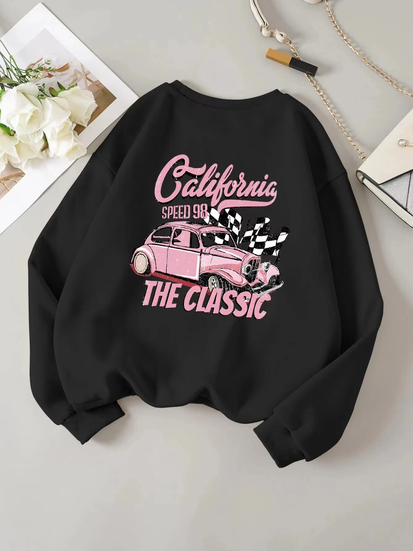 Winter Clothing Drawing - Hoodie Kasual Model Y2K untuk Wanita,