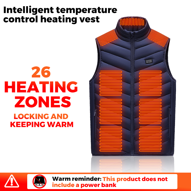 Rompi Pemanas Cerdas dengan 26 - Winter Clothing Hiking ulasan dan harga