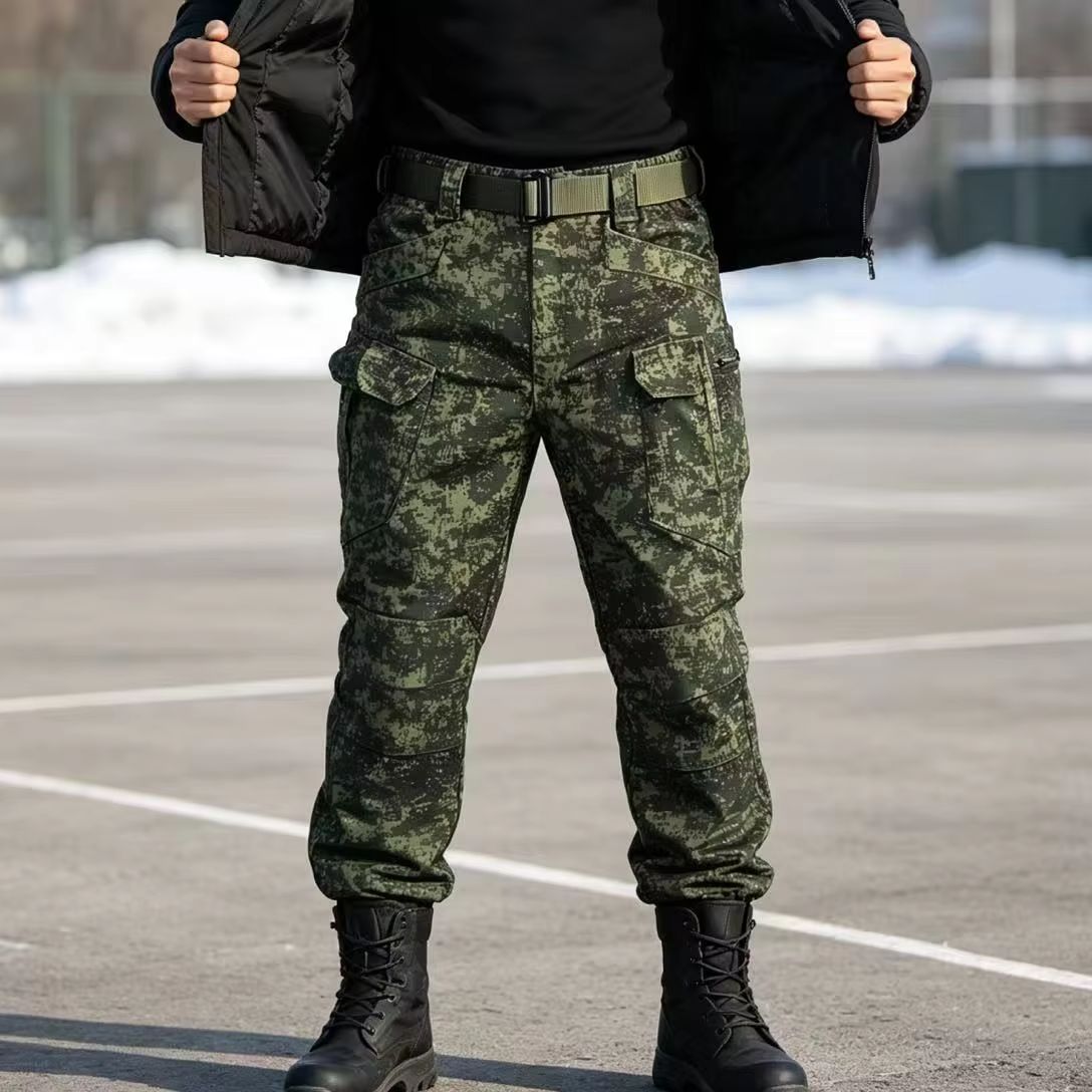 Celana Cargo Fleece Musim Ding - Winter Clothing Hiking ulasan dan harga