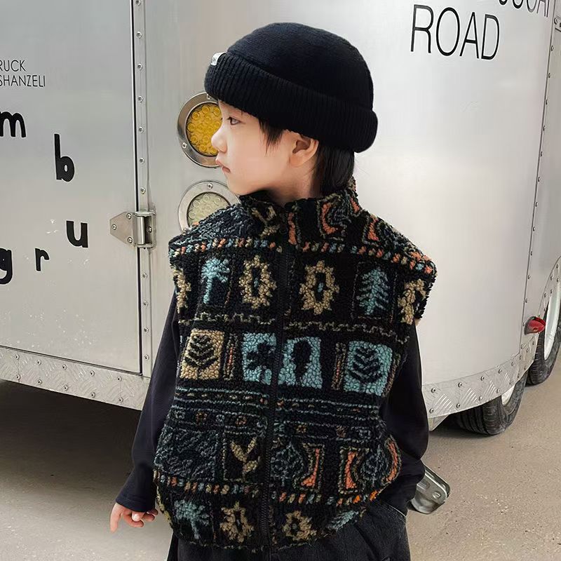 Pakaian Anak Laki-laki Rompi B - Winter Clothing Drawing ulasan dan harga