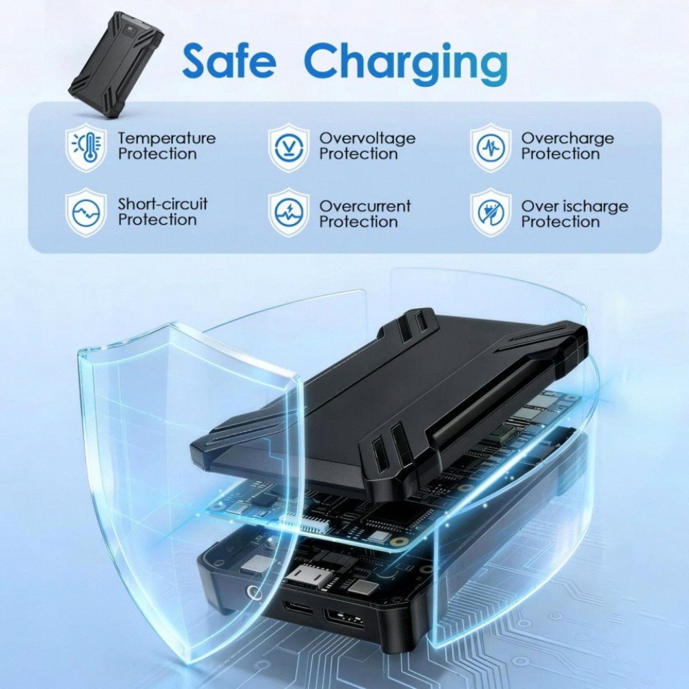 Power Bank Portabel 40000mAh d - Heated Gloves Electric ulasan dan harga