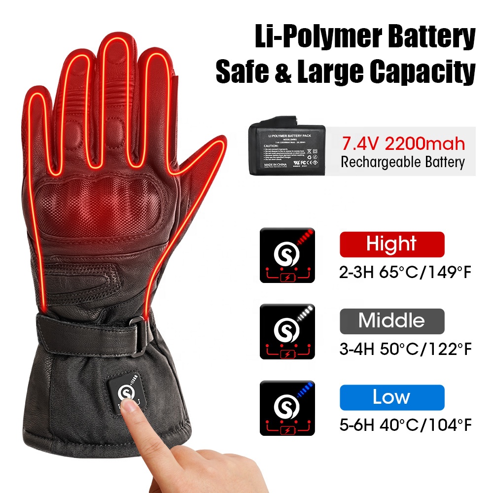 Sarung Tangan Balap Elektrik B - Heated Gloves Electric ulasan dan harga